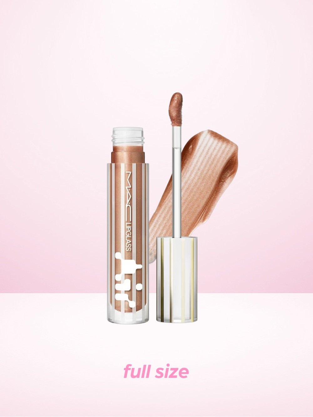 MAC Cosmetics Lipglass Air Accolade gold